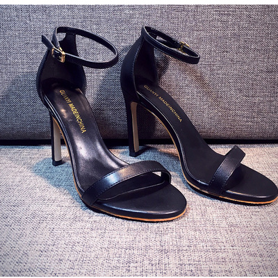 Simple word buckle with sexy high heels 2019 g-2951