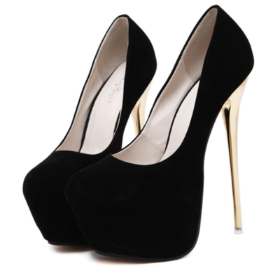 Womens sexy close toe pumps playform stilettos high heels 2019  g-2952