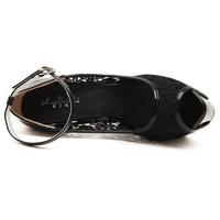 Lace Ankle Strap Women Fashion Platform Peep Toe High Heels Shoes G-2980 - Thumbnail 3