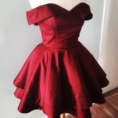 Off the shoulder women's homecoming dresses under 100 - Thumbnail 3