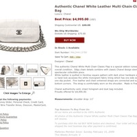 Chanel "Chain" Limited Edition Handbag - Thumbnail 1