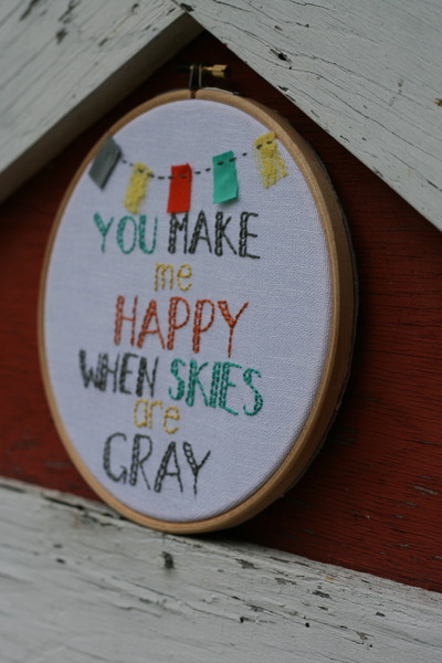 You make me happy (recreation for carolyn)