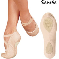 (New with tags) Sansha Pro 1C Ballet Slippers - Thumbnail 2