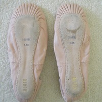 Bloch Dansoft Pink Leather Ballet Slippers - Thumbnail 1