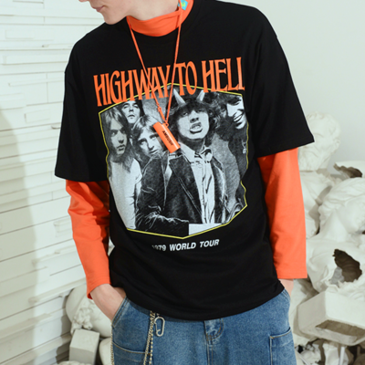 "HIGHWAY TO HELL WORLD TOUR 1979" T SHIRT