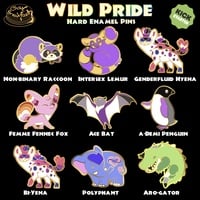 Wild Pride Enamel Pins - Thumbnail 1
