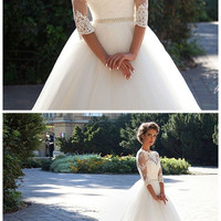 New White/Ivory Wedding Dress Lace Bridal Gown wedding gowns,21 - Thumbnail 1