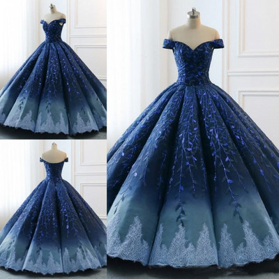 Gorgeous Long Ball Gown Off The Shoulder Princess Prom Dresses,Quinceanera Dresses,Wedding Dresses,31