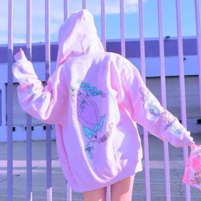 Harajuku prayer hand sweater hoodies - Thumbnail 5