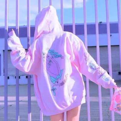 Harajuku Prayer Hand Sweater Hoodies