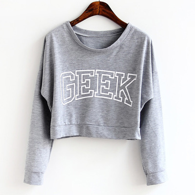 Geek long sleeve top