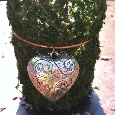 Loving heart candle jar - Thumbnail 1