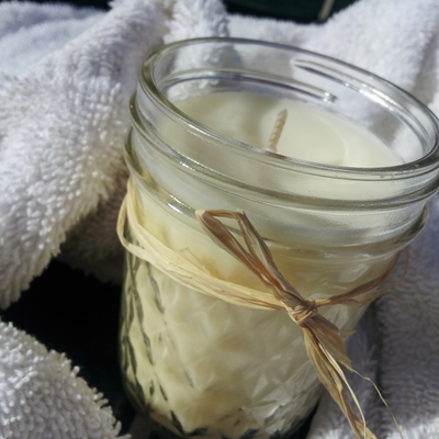 Vanilla bean country cabin jar lites