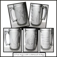 Etched Sports Mug - 23 oz - Thumbnail 3