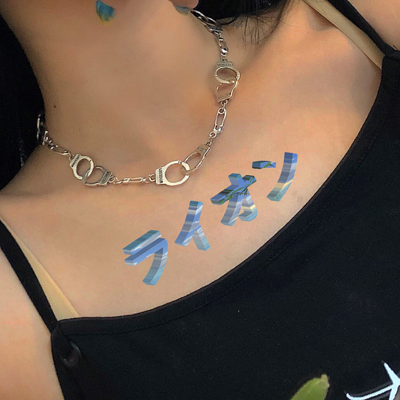 Free shipping-handcuffs necklace - Thumbnail 3