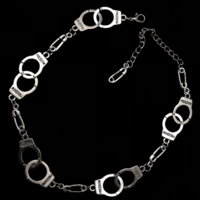 Free Shipping-HANDCUFFS NECKLACE - Thumbnail 1