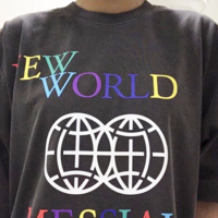 RAINBOW NEW WORLD T SHIRT - Thumbnail 1