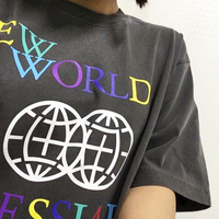 RAINBOW NEW WORLD T SHIRT - Thumbnail 2