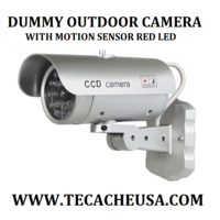 Dummy Outdoor Camera w/Motion Sensor - Thumbnail 1