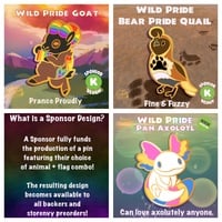 Wild Pride Enamel Pins - Thumbnail 3