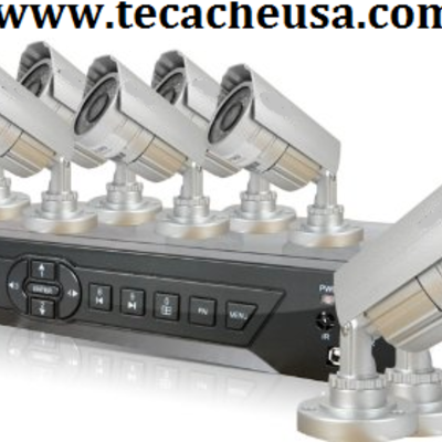 Realtime 8- channel dvr with 8 x cameras  