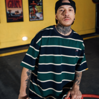 90s STRIPED T SHIRT - Thumbnail 3