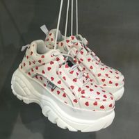 Harajuku thick-soled versatile shoes love casual platform shoes - Thumbnail 2