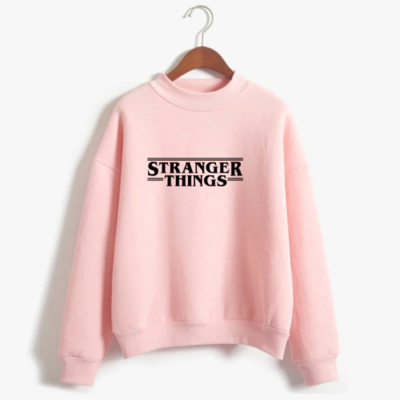 Stranger things harajuku sweater letter print sweatshirt hoodies