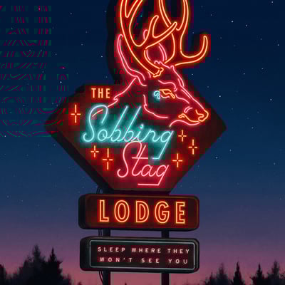 The sobbing stag lodge - print - Thumbnail 2
