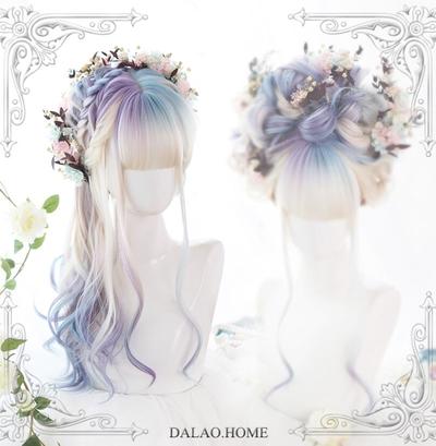 Pastel Mixed Color Long Wig