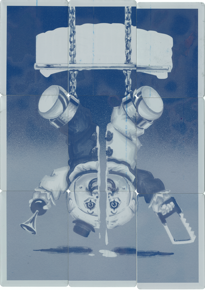 ART Apart / TERRY Fire 9 Plate Puzzle Sets