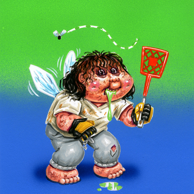 Matt o. morphosis / house fry final art - horrorible kids - series 4 2019 - Thumbnail 3