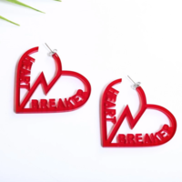HEART BREAKER EARRINGS  - Thumbnail 1