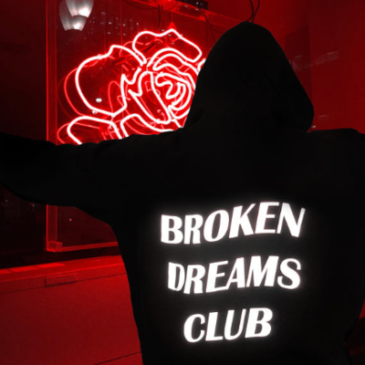 Broken dreams club graphic hoodies