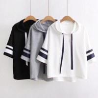Harajuku Kawaii Hooded Tops - Thumbnail 1