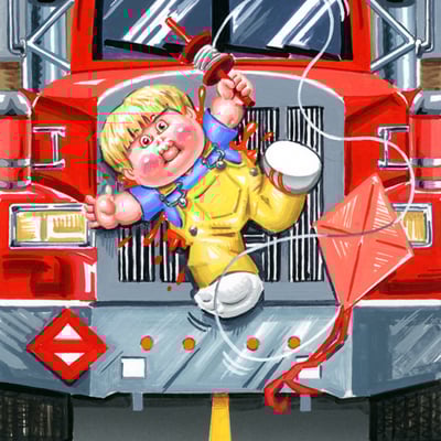 End gage / mushd miko final art - horrorible kids - series 4 2019 - Thumbnail 4