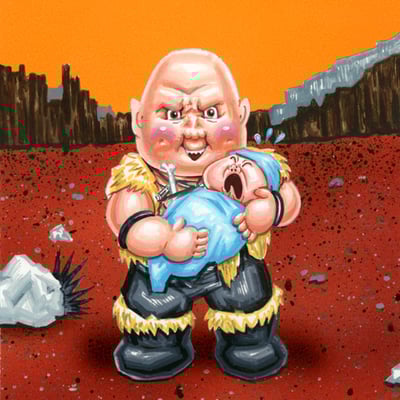 Papa pluto / hills have isiah final art - horrorible kids - series 4 2019 - Thumbnail 3