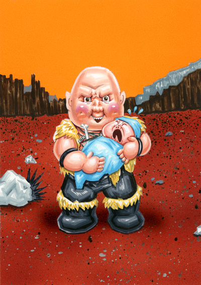 Papa PLUTO / Hills Have ISIAH Final Art - Horrorible Kids - Series 4 2019