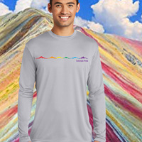 Mountain Pride. Denver Pride Silver Hoodie - Thumbnail 4