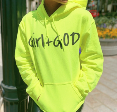 Free Shipping-GIRL+GOD HOODIE