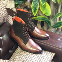 Mens Boots | Mens Ankle Boots & Mens Brown Leather Casual Boots  - Thumbnail 4