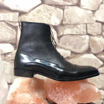 Mens black ankle boots | mens ankle boots & mens leather boots  - Thumbnail 5