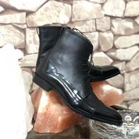 Mens Black Ankle Boots | Mens Ankle Boots & Mens Leather Boots  - Thumbnail 2