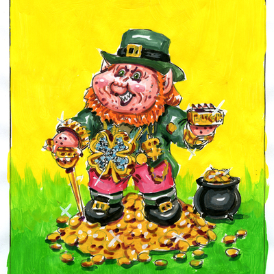 Wealthy warwick / fear leif clover color rough - horrorible kids - series 4 2019 - Thumbnail 4