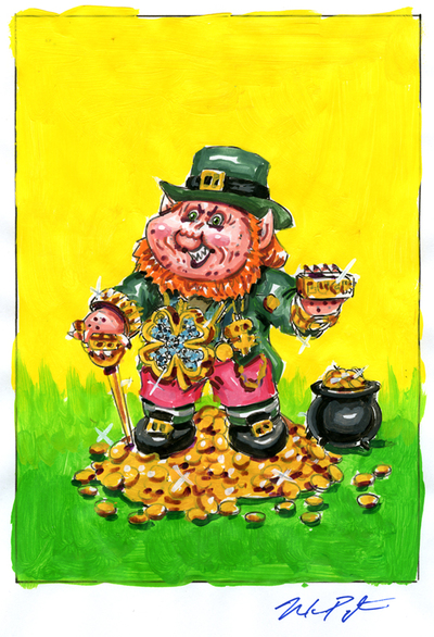 Wealthy WARWICK / Fear LEIF Clover Color Rough - Horrorible Kids - Series 4 2019