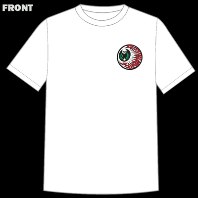 Jimbo eyeball (white) t-shirt