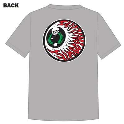 Jimbo eyeball (heather grey) tshirt