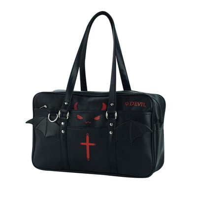 Little devil jk uniforms shoulder bag handbag