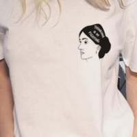 Free Shipping-"THINKING IS MY FIGHTING" TEE  - Thumbnail 1