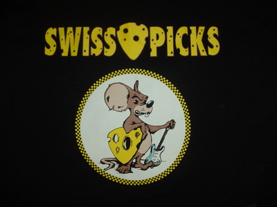 3XL MOUSE BLACK TEE (Size 3XL)